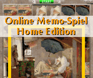 Online Memo-Spiel Home Edition "Der arme Poet" (28 Bildpaare)